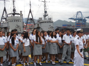 Visita Región Naval 4