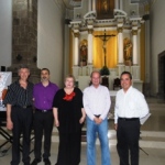  Oleg Vasiliev, Simone Iannarelli, Elena Kuzmina, Enrique Camacho Velasco y Carlos Salazar Silva 